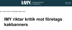 Swedish Cookie Consent Issue